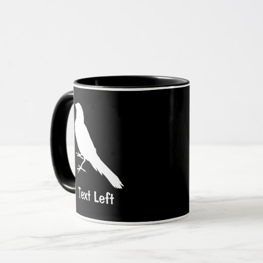 Permanent Canarische vogelpest Mok (Voorkant links)