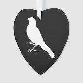 Permanent Canarische vogelpest Ornament (voorkant)