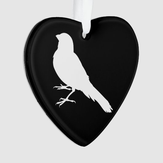 Permanent Canarische vogelpest Ornament (voorkant)