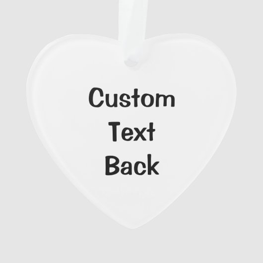 Permanent Canarische vogelpest Ornament (achterkant)