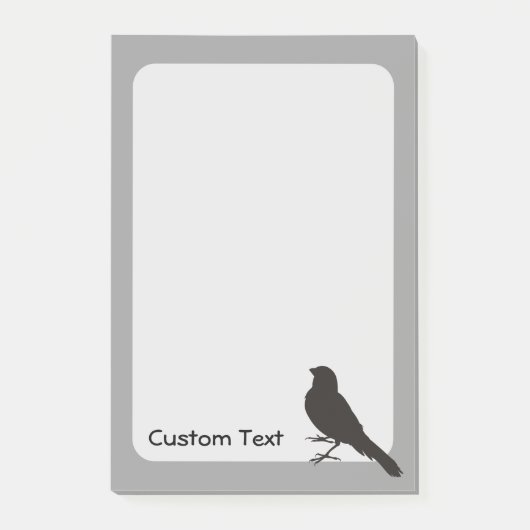 Permanent Canarische vogelpest Post-it® Notes (Voorkant)