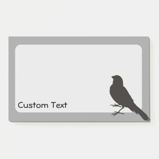 Permanent Canarische vogelpest Post-it® Notes (Voorkant)