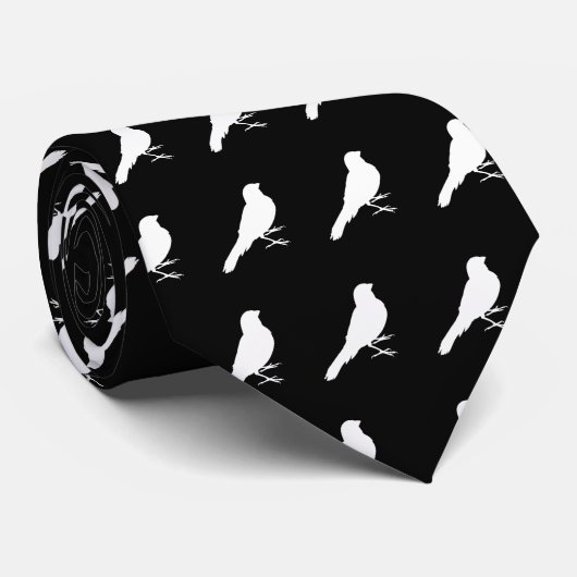 Permanent Canarische vogelpest Stropdas (Opgerold)