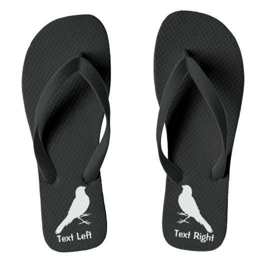 Permanent Canarische vogelpest Teenslippers (Voetbed)