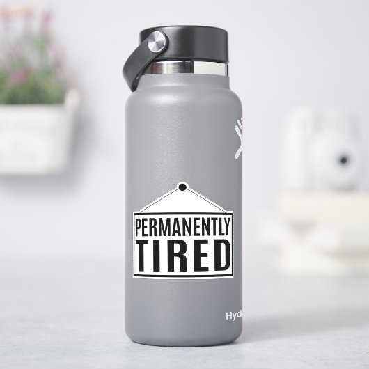 Permanent gebonden sticker (HydroFlask)