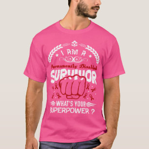 Permanent gehandicapt bewustzijn overlevende wat j t-shirt