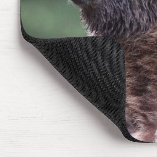 Permanent Grizzly-Beer Muismat (Hoek)