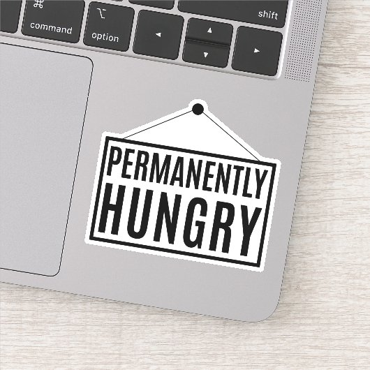 Permanent Hongaars Sticker (Detail)
