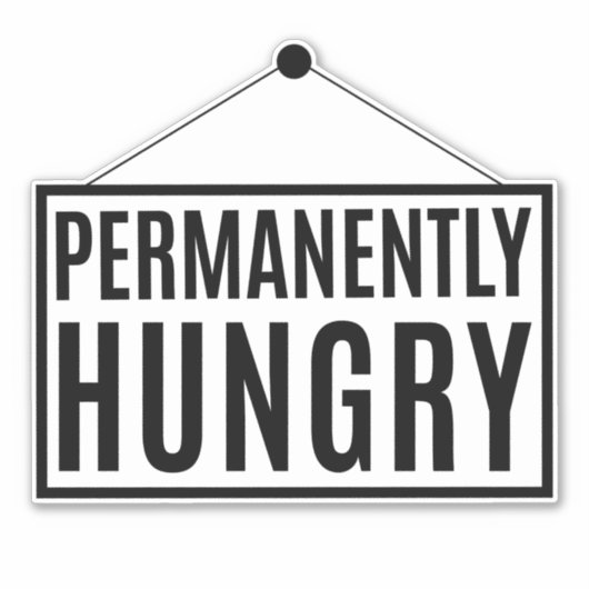 Permanent Hongaars Sticker (Voorkant)