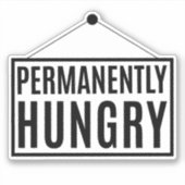 Permanent Hongaars Sticker (Voorkant)