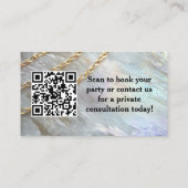 Permanent Jewelry Designer Consultant Visitekaartje (Achterkant)