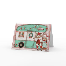 Permanent kamp - kerstKaart