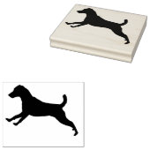 Permanent Labrador Retriever Rubber Stempel (Gestempeld)