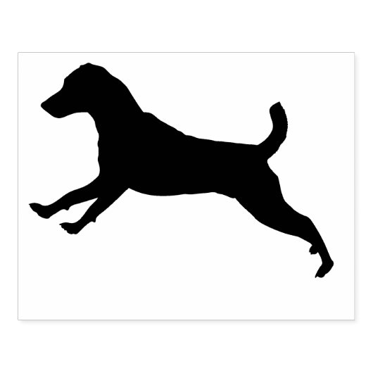 Permanent Labrador Retriever Rubber Stempel (Afrduk)
