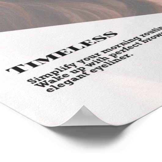 Permanent Makeup Beauty Timeless Poster (Hoek)