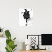 Permanent op Champagne Poster (Thuiskantoor)