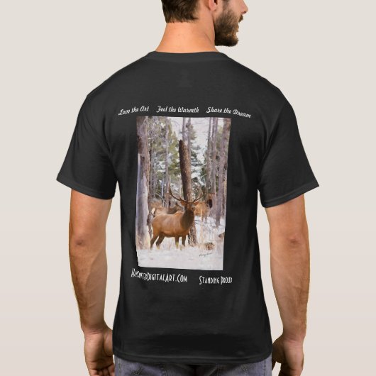 Permanent proud t-shirt (Achterkant)