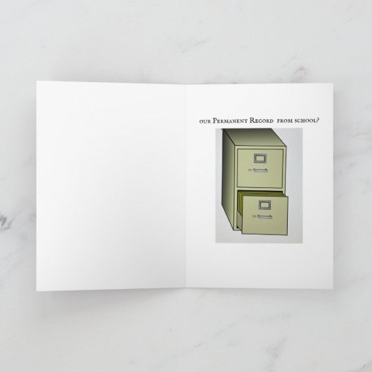 Permanent record kaart (Binnen)