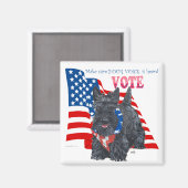 Permanent Scottie STETE Magneet (Voorkant / Achterkant)