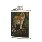 Permanent Tiger Safari Animal Art Heupfles (Links)