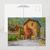 Permanent Vacation Honeymoon Cabin Briefkaart (Voorkant / Achterkant)