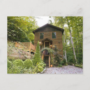 Permanent Vacation Honeymoon Cabin Briefkaart