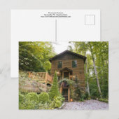 Permanent Vacation Honeymoon Cabin Briefkaart (Voorkant / Achterkant)