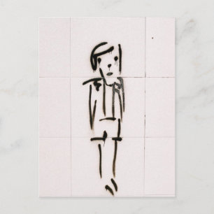 Permanente band briefkaart