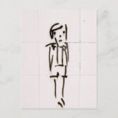 Permanente band briefkaart (Voorkant)