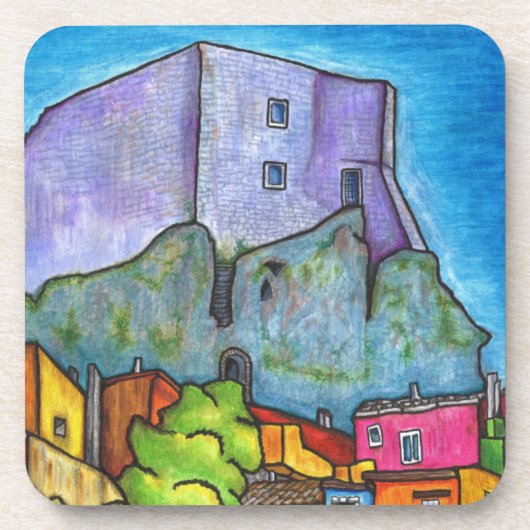 Permanente bewaking bier onderzetter (Voorkant)