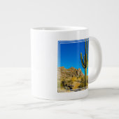Permanente Cactus Grote Koffiekop (Voorkant rechts)