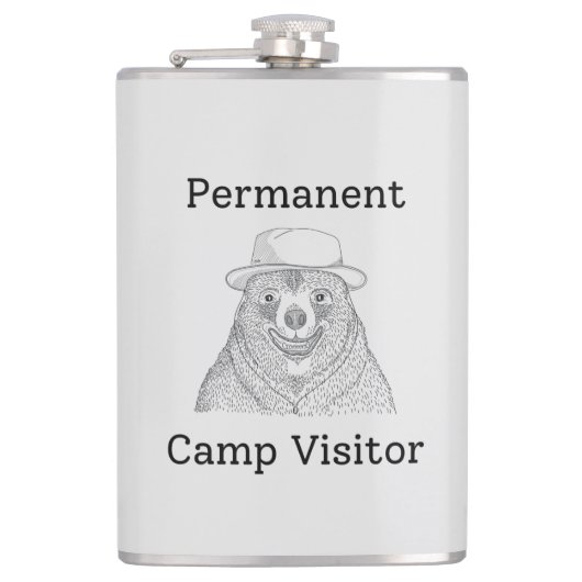 Permanente Camp Visitor Heupfles (Voorkant)