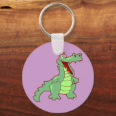 Permanente Cartoon Alligator Sleutelhanger (Voorkant)