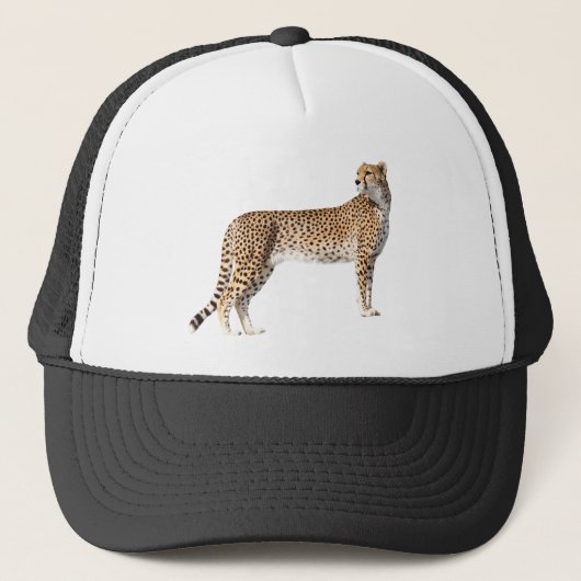 Permanente cheetah trucker pet (Voorkant)