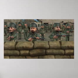 Permanente Garde - Klein Poster