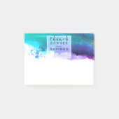 Permanente groene Waterverf Professional Business Post-it® Notes (Voorkant)