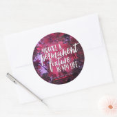 Permanente Inrichting Sticker (Envelop)