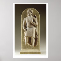 Permanente jeugd of Maitreya, Gandhara (stucco)