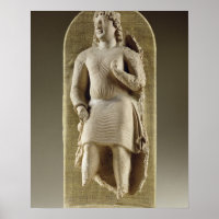 Permanente jeugd of Maitreya, Gandhara (stucco)