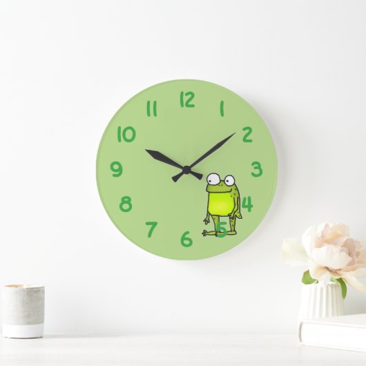 Permanente kikker grote klok (Huis)