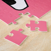 Permanente Koe met Daisies Legpuzzel (Zijkant)