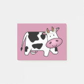Permanente Koe met Daisies Post-it® Notes (Voorkant)