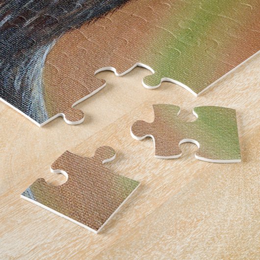 Permanente Otter Painting Legpuzzel (Zijkant)