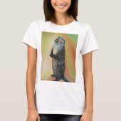 Permanente Otter Painting T-shirt (Voorkant)