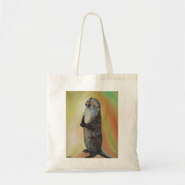 Permanente Otter Painting Tote Bag