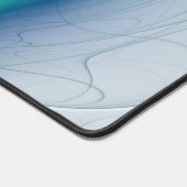 Permanente Ovations, Abstract Blue Turquoise Fract Bureaumat (Hoek)