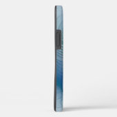 Permanente Ovations, Abstract Blue Turquoise Fract Case-Mate iPhone Case (Achterkant / Rechts)