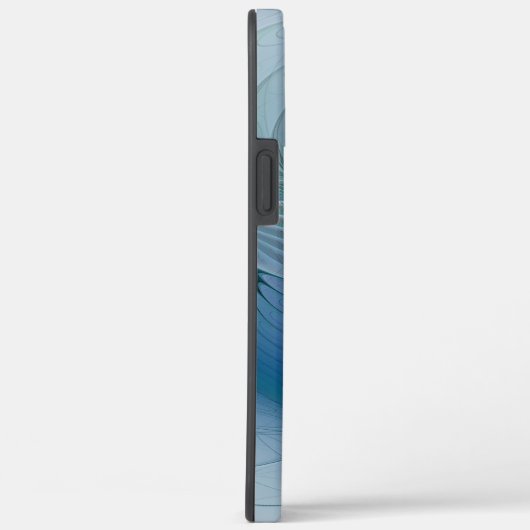 Permanente Ovations, Abstract Blue Turquoise Fract Case-Mate iPhone Case (Achterkant / Rechts)