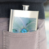 Permanente Ovations, Abstract Blue Turquoise Fract Flacon (Voorbeeld)