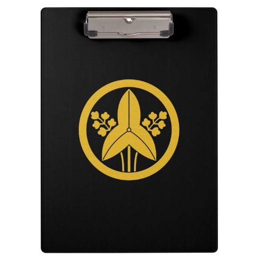 Permanente pijlpunt in cirkel klembord (Voorkant)